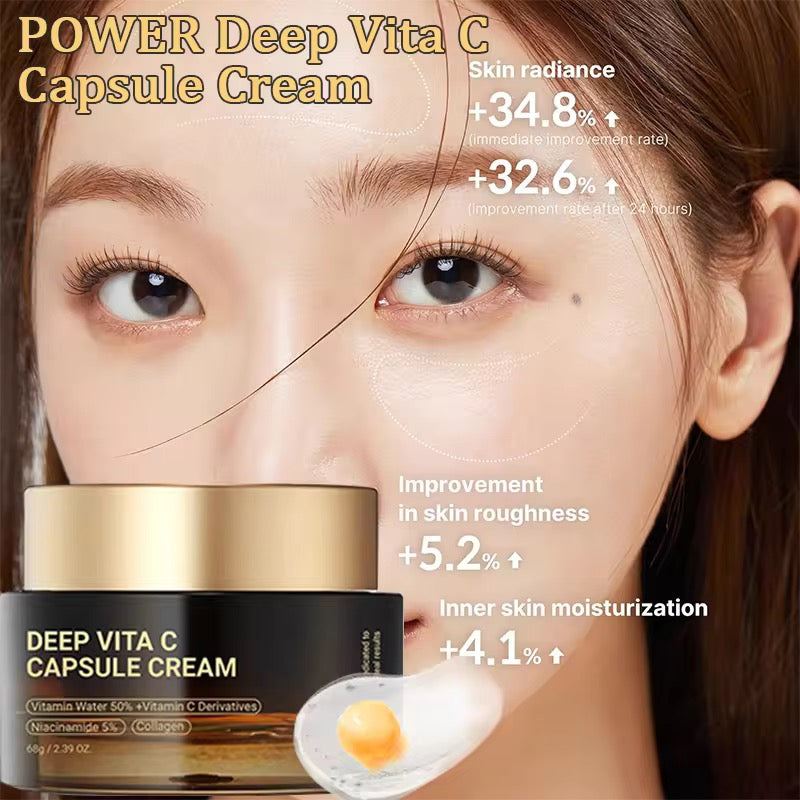 Vitamin c capsule cream - Collagen - Niacinamide - anti-aging - koreaanse huidverzorging