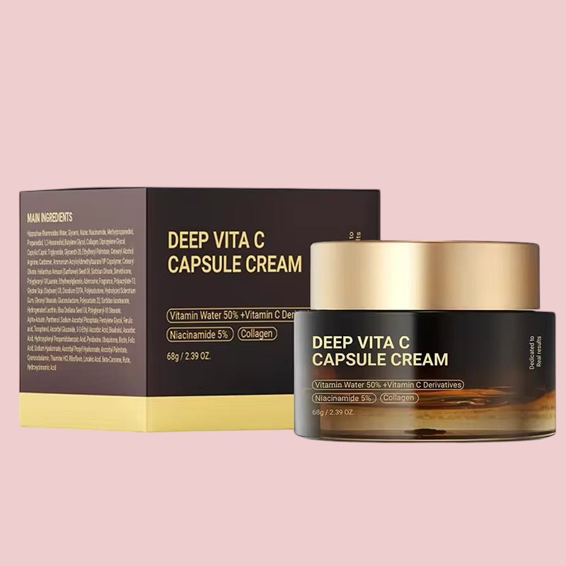 Vitamin c capsule cream - Collagen - Niacinamide - anti-aging - koreaanse huidverzorging