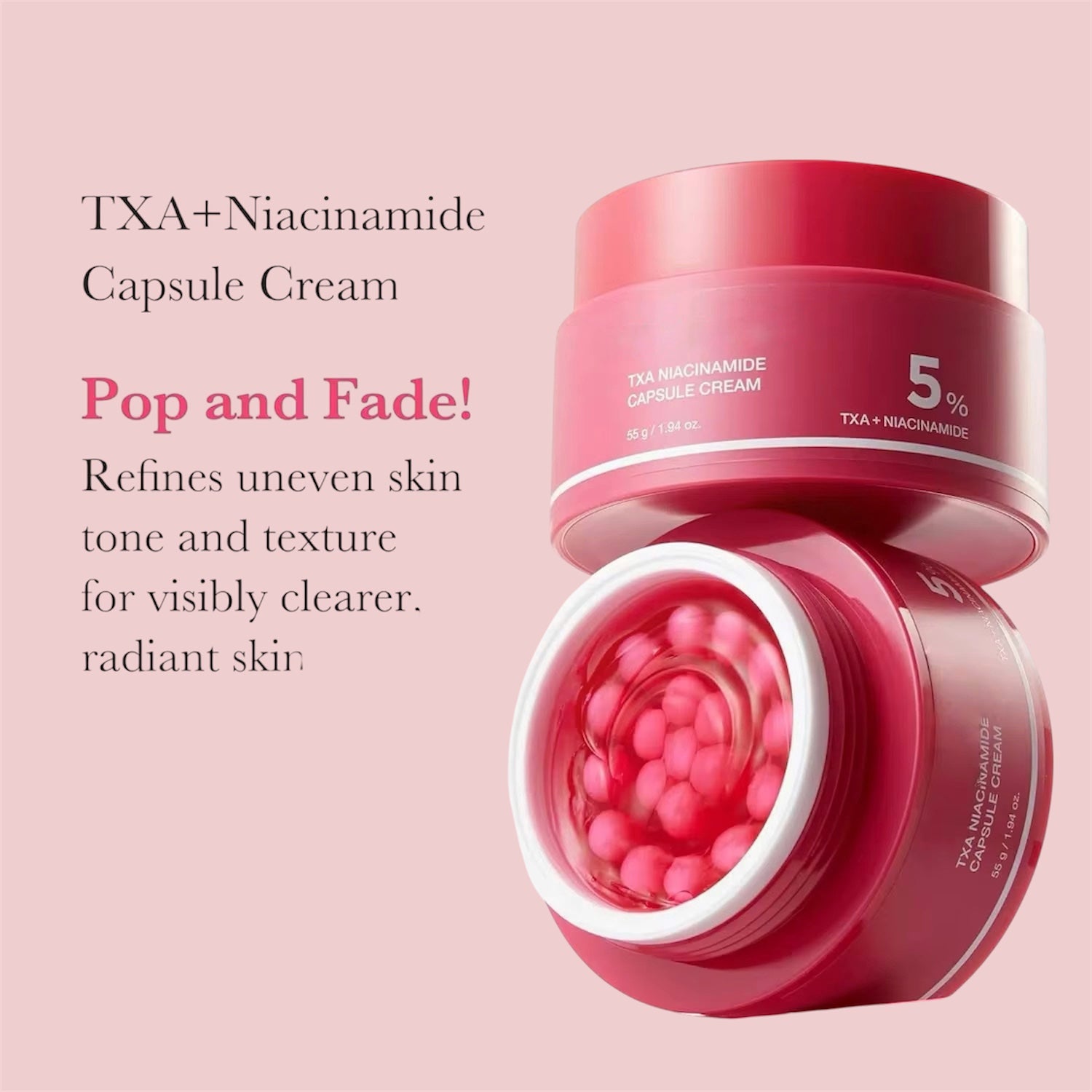 TXA + Niacinamide Capsule Cream - anti dark spot Koreaanse skincare