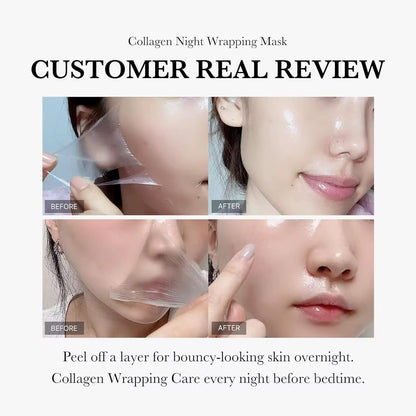 Collagen night mask- Anti-aging- Nachtmasker - Collageen masker - Night mask - glow